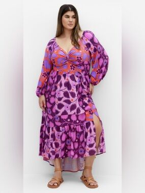 BEAUTIFUL Gracie City Chic Amethyst Dress. NEW WITH OUT TAGS!💖